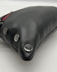 Hammitt Black Leather Nash Crossbody Wristlet