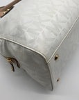 Michael Kors White Patent Leather Cindy Convertible Satchel & Wallet