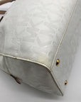 Michael Kors White Patent Leather Cindy Convertible Satchel & Wallet