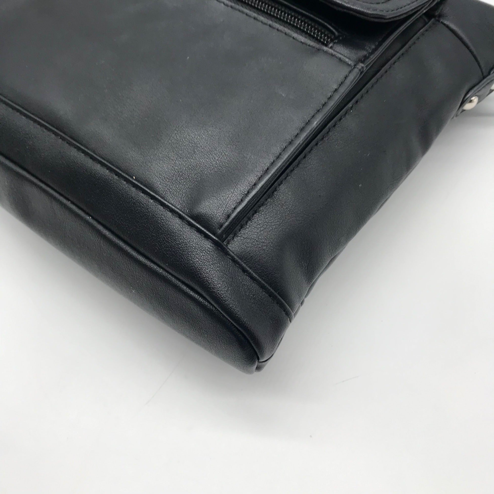 Giani Bernini Black Venice Nappa Crossbody Bag