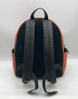 Coach Burnt Orange Pebbled Leather Court Backpack 5666