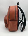 Coach Burnt Orange Pebbled Leather Court Backpack 5666