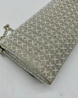 Starlet Silver Sparkely Leather Crossbody Bag