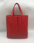 Coach Vintage Hampton Red Leather Tote 7787