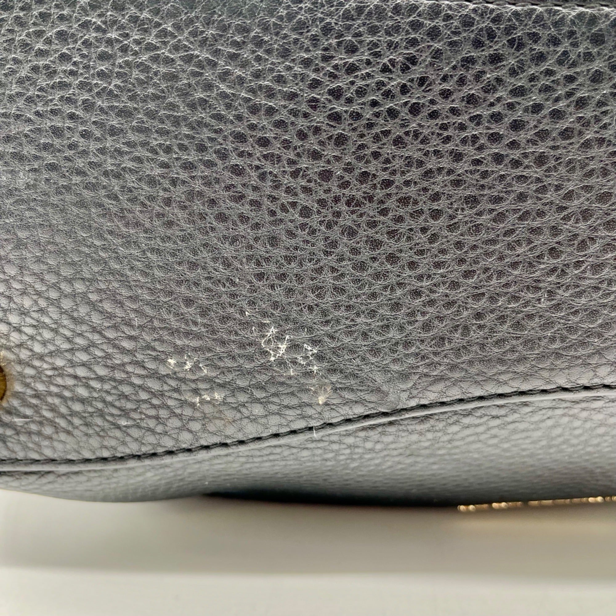 Micheal Kors Black Pebbled Leather Hobo Shoulder Bag