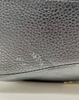 Micheal Kors Black Pebbled Leather Hobo Shoulder Bag