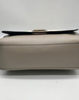 Kate Spade Cream & Black leather Magnolia Park Laurel Satchel Bag