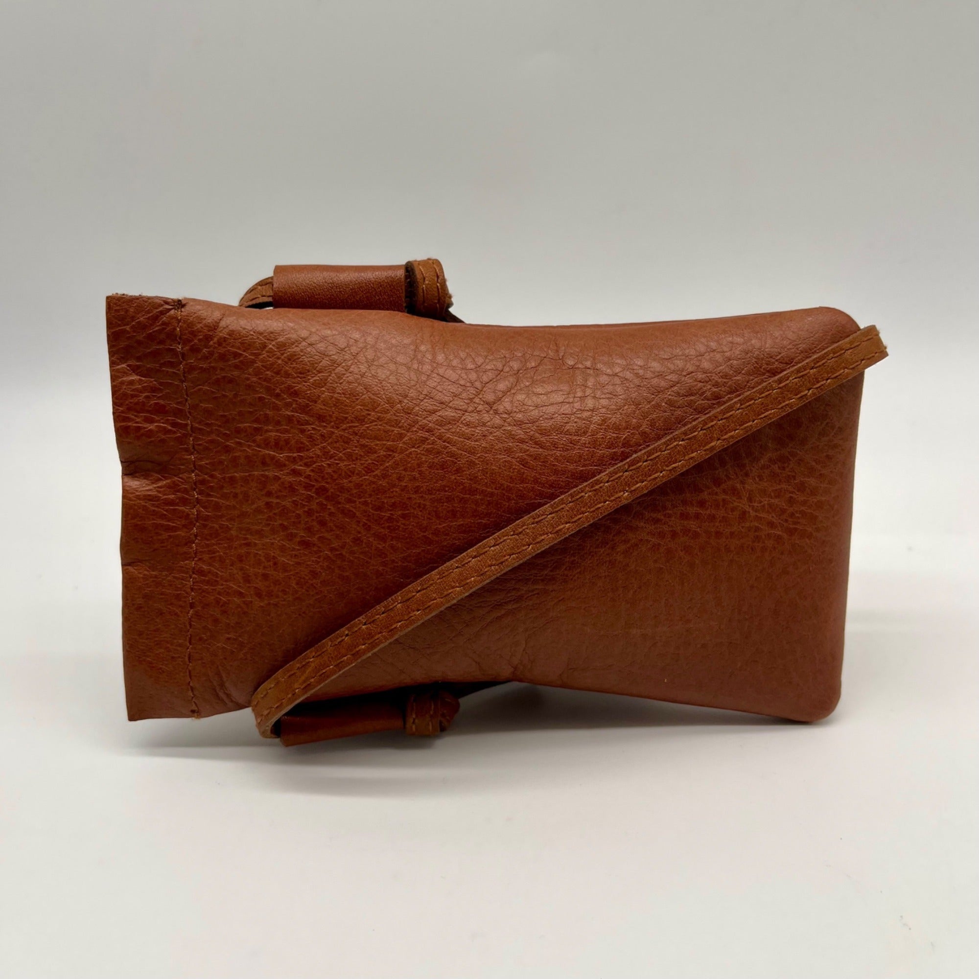Madewell Brown Leather Smartphone Crossbody Bag