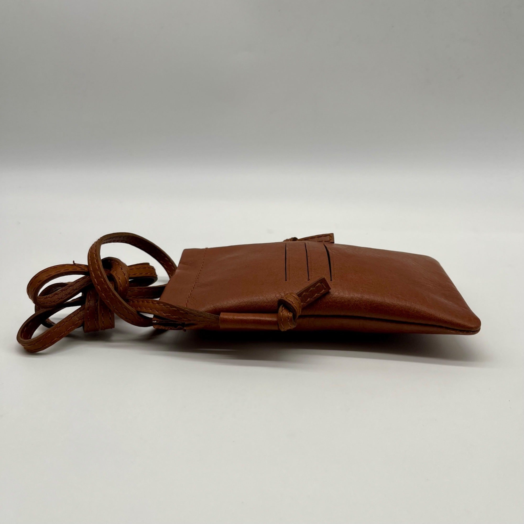Madewell Brown Leather Smartphone Crossbody Bag
