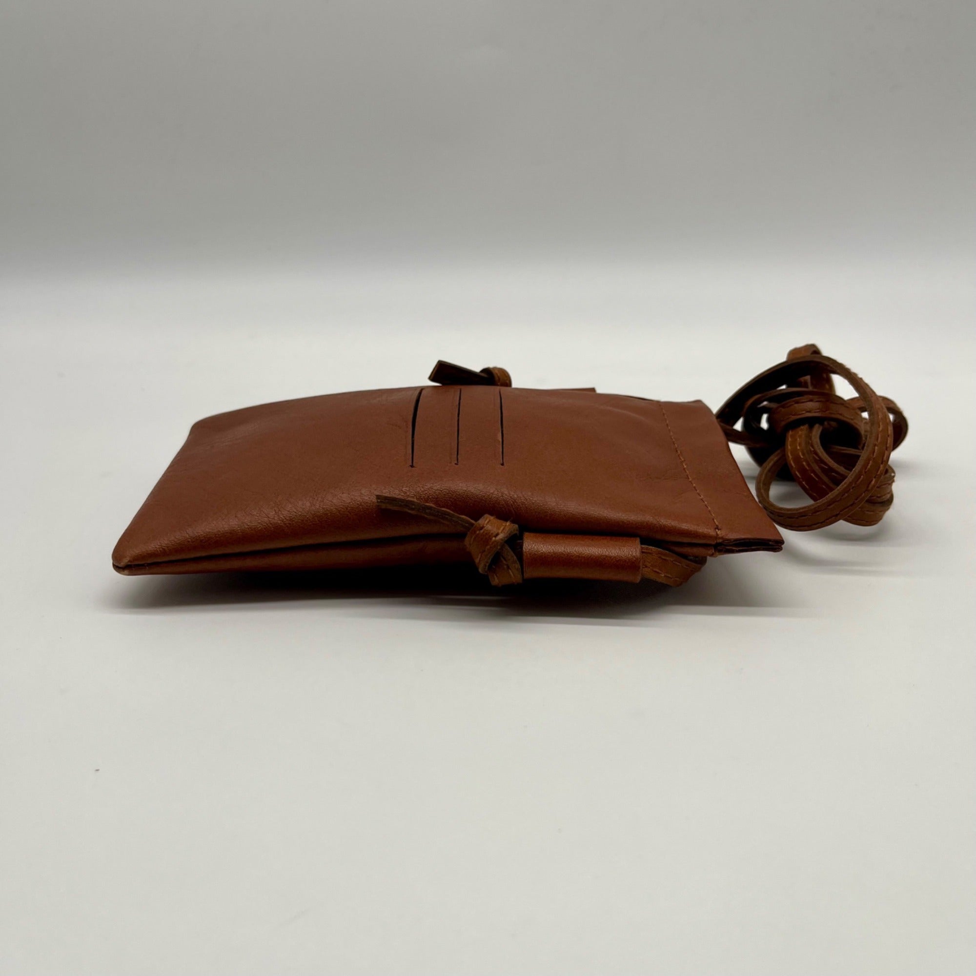 Madewell Brown Leather Smartphone Crossbody Bag