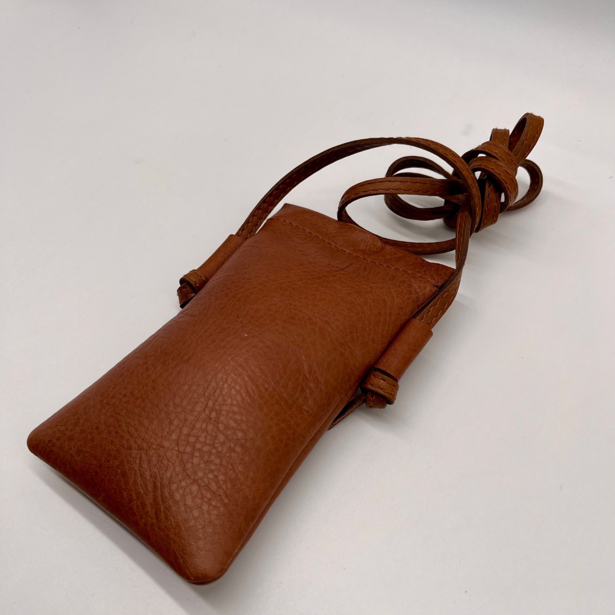 Madewell Brown Leather Smartphone Crossbody Bag