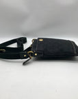 Coach Black Monogram Canvas Crossbody 10250