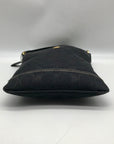 Coach Black Monogram Canvas Crossbody 10250