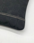 Coach Black Monogram Canvas Crossbody 10250