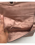 Kate Spade Light Pink Leather Flap Crossbody Bag