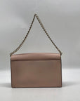 Kate Spade Light Pink Leather Flap Crossbody Bag