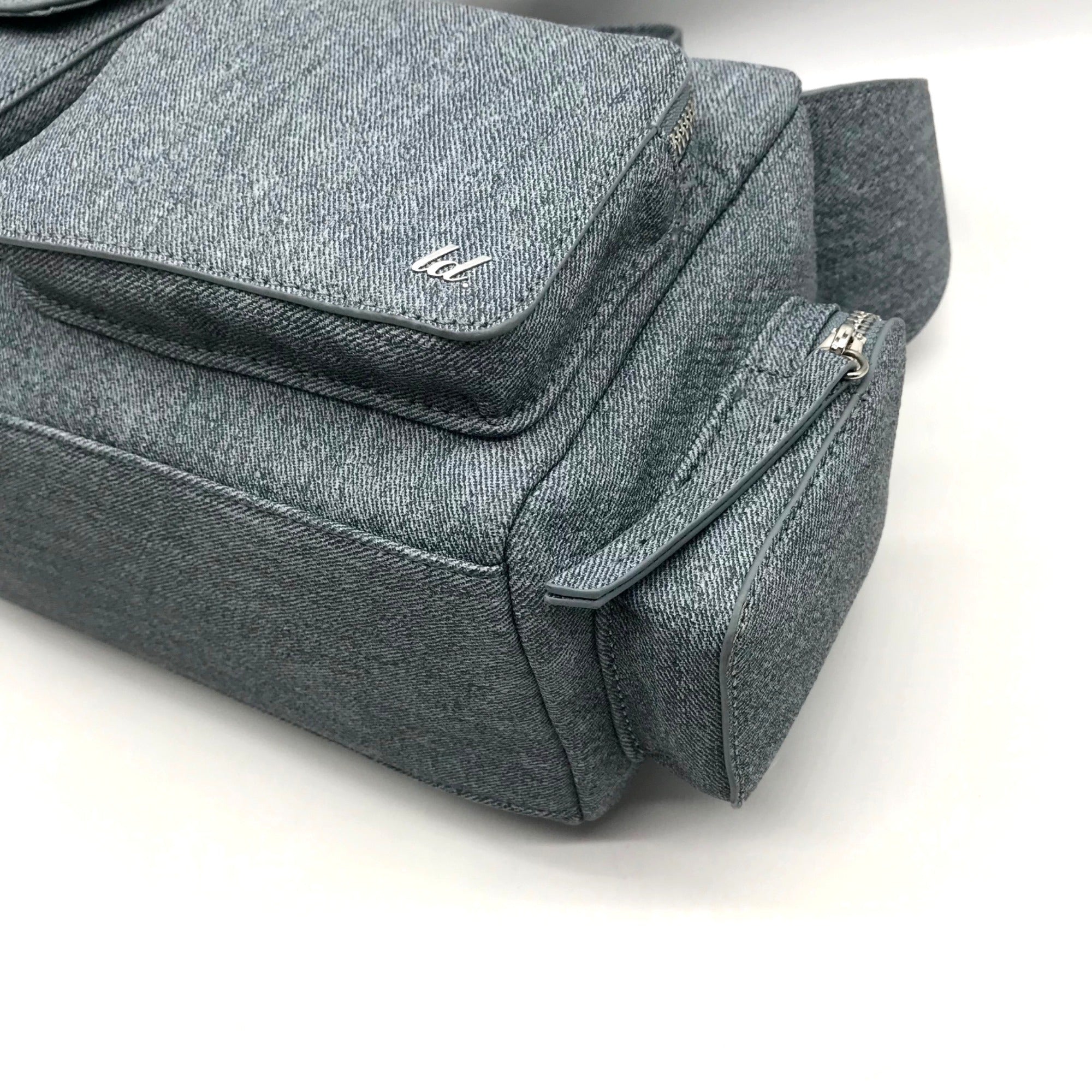 Like Dreams Denim Vegan Nomad Shoulder Bag
