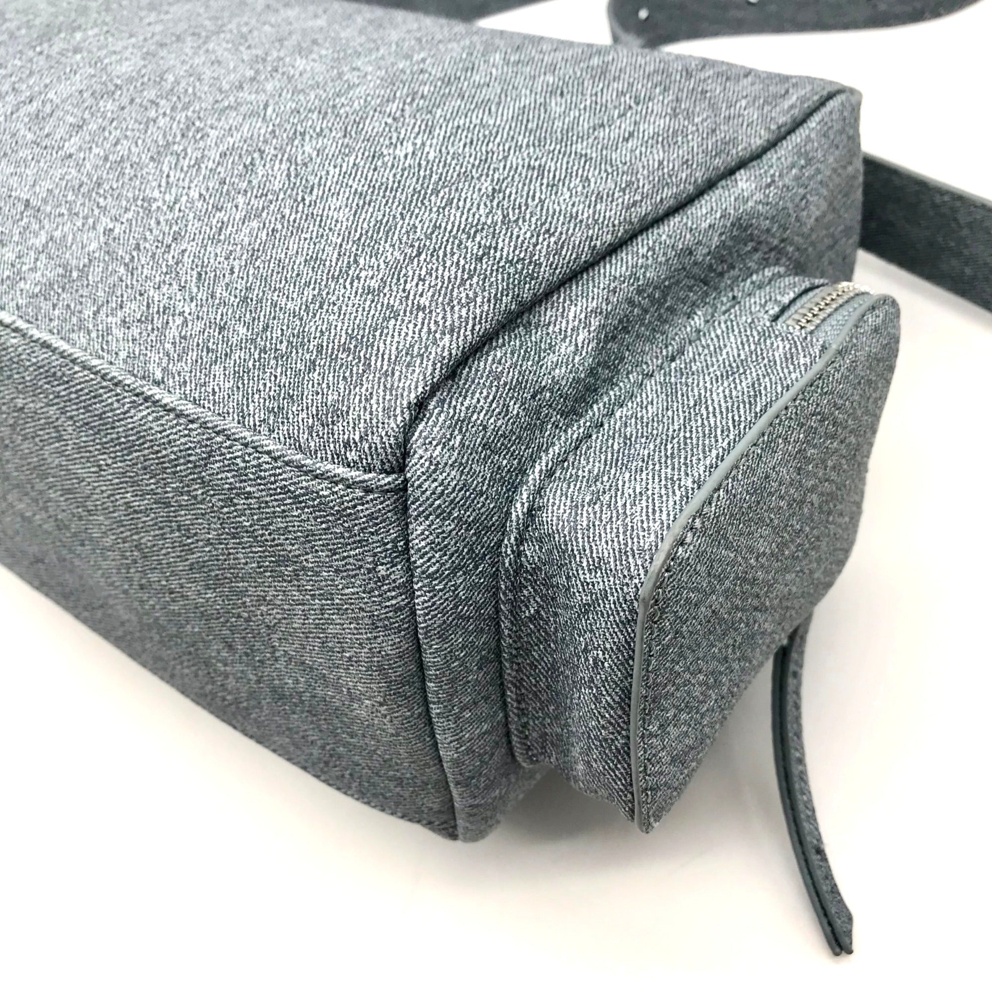 Like Dreams Denim Vegan Nomad Shoulder Bag