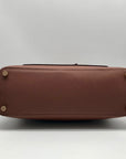 Anne Klein Brown Faux Leather Shoulder Bag Set