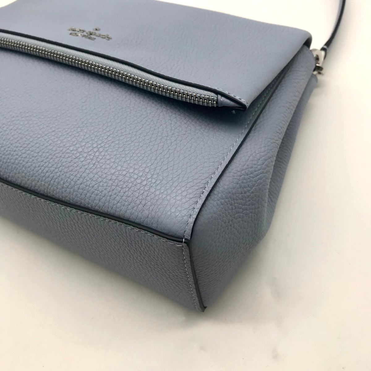Kate Spade Light Blue Leila Mini Crossbody Bag