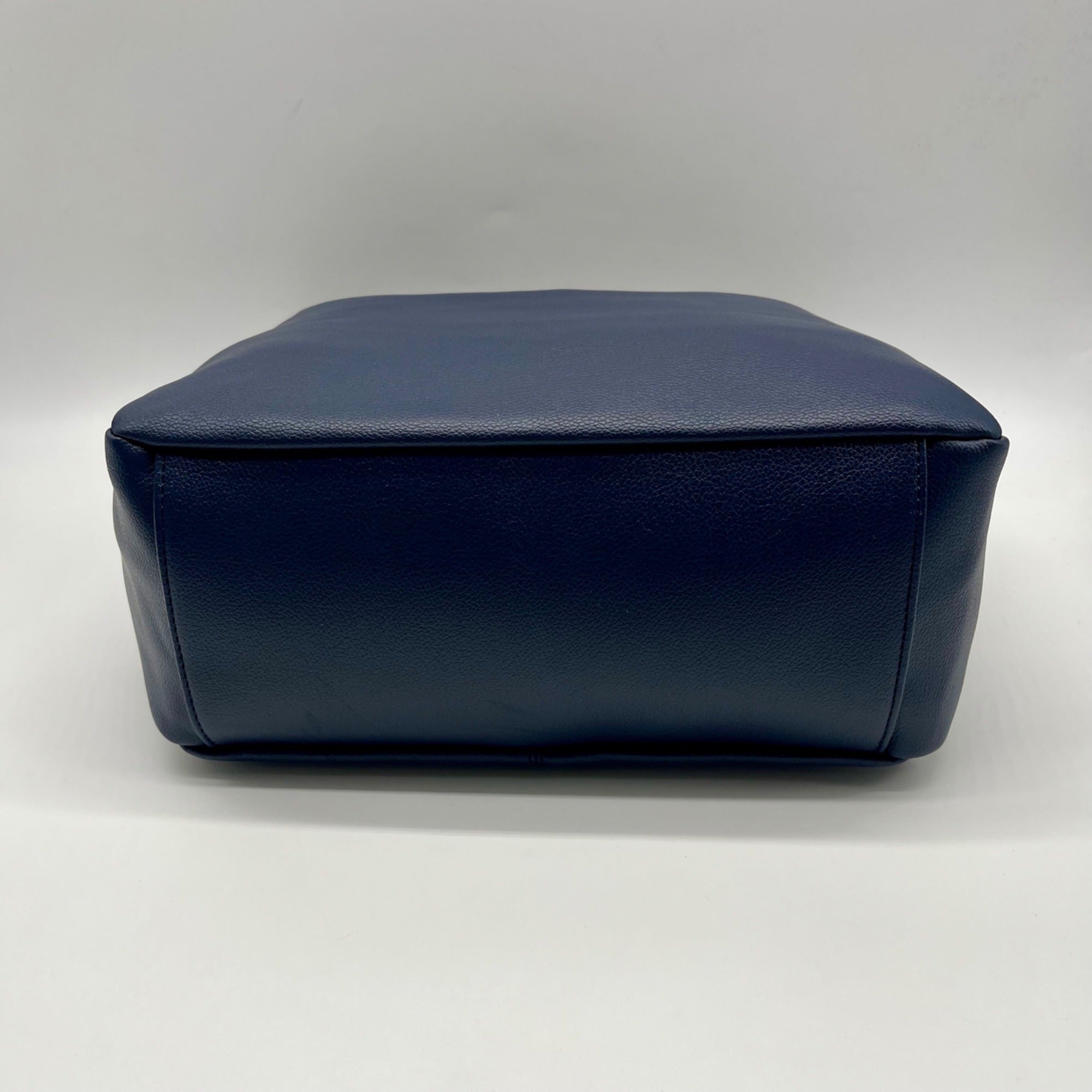 Marilyn Monroe Navy Blue Faux Leather Hobo Bag