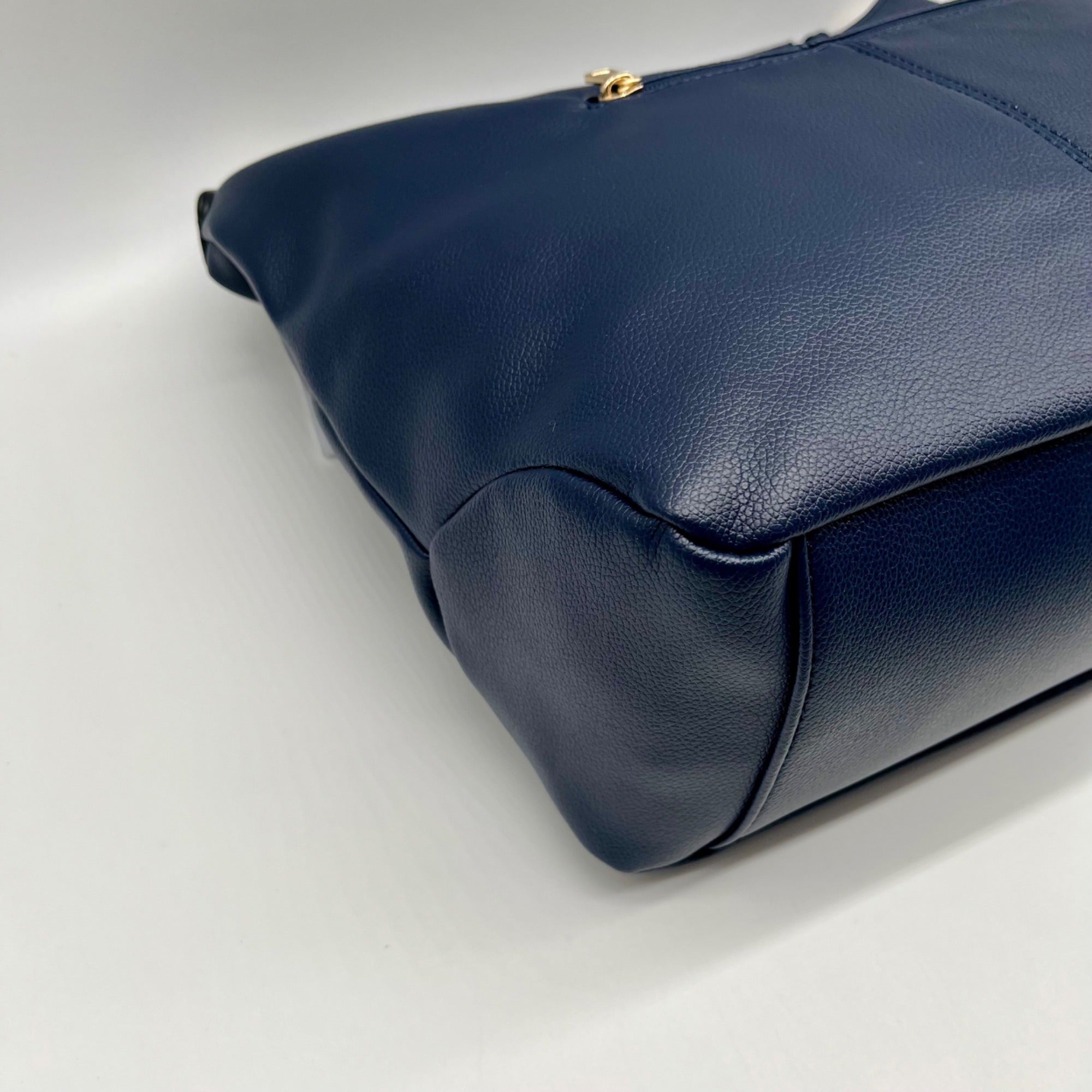 Marilyn Monroe Navy Blue Faux Leather Hobo Bag