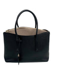 Kate Spade Black Pebbled Leather Margaux Satchel Bag