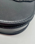 MMs Brands Black Faux Leather Clutch Bag