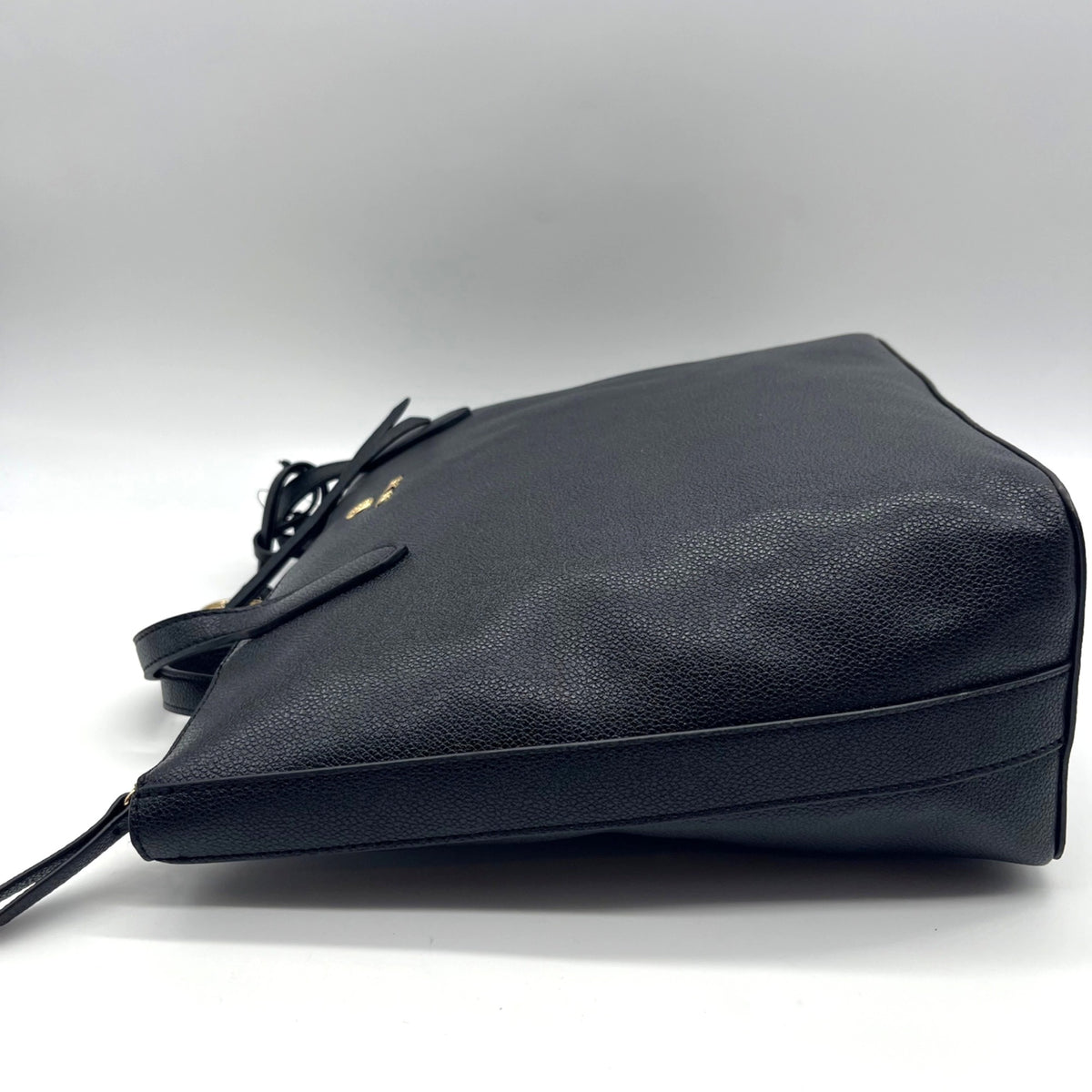 Nine West Black Faux Leather Convertible Shoulder Bag