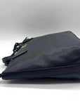 Nine West Black Faux Leather Convertible Shoulder Bag