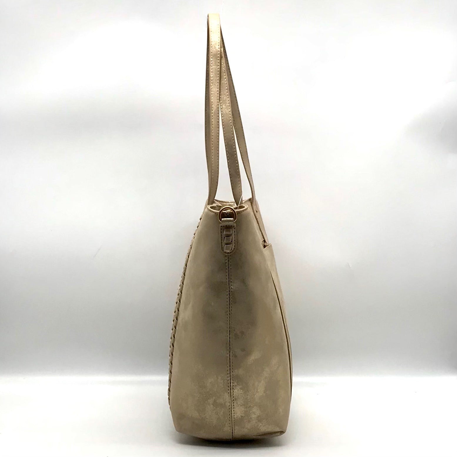Style &amp; Co Metallic Whipstitch Tote Bag