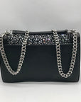 I.N.C. International Concepts Black Rhinestone Ajae Hotfix Shoulder Bag