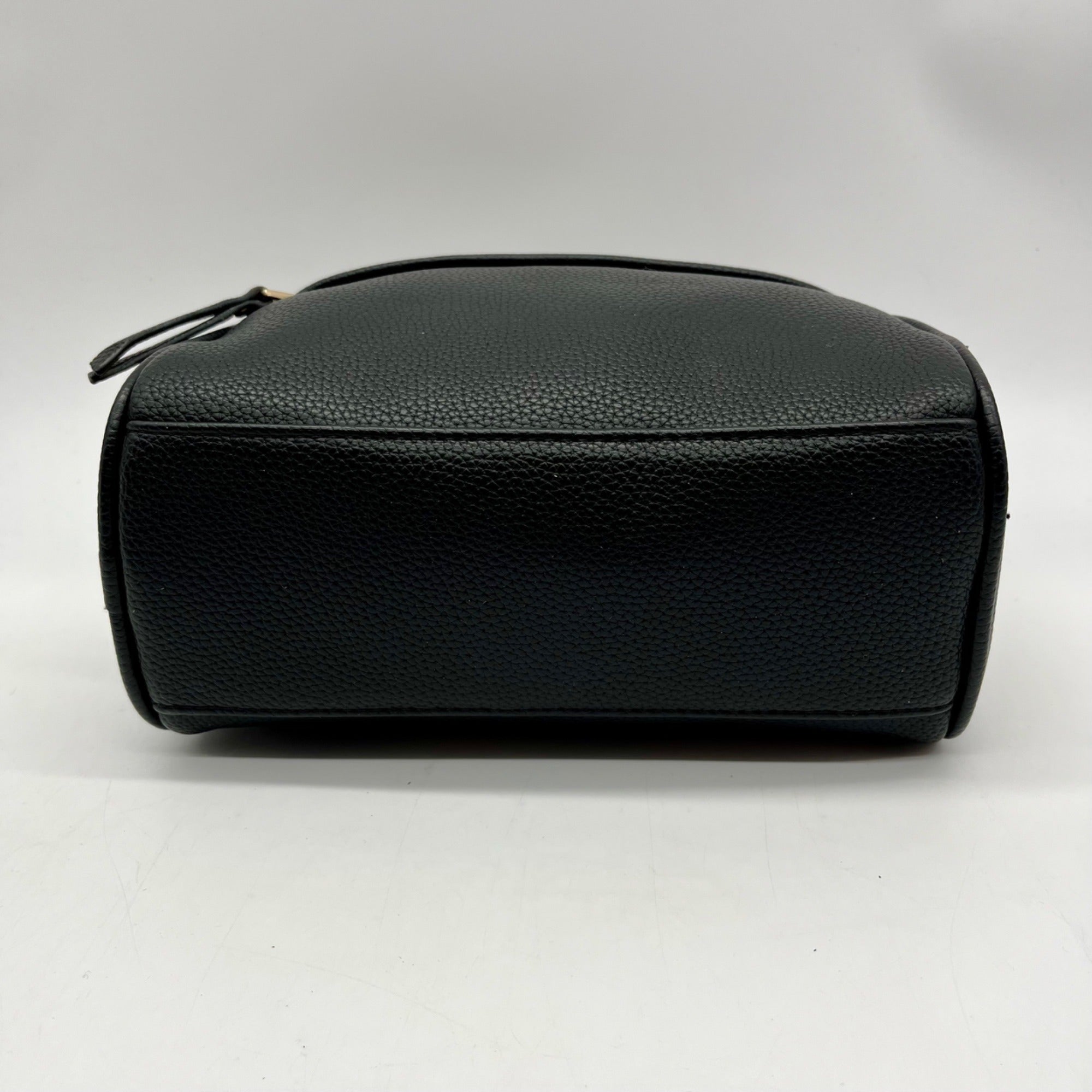 Madison West Black Leather Crossbody Bag