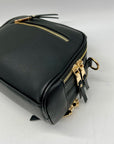 Madison West Black Leather Crossbody Bag