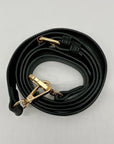Madison West Black Leather Crossbody Bag