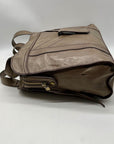 Hobo Gray leather Shoulder Bag