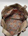 Hobo Gray leather Shoulder Bag