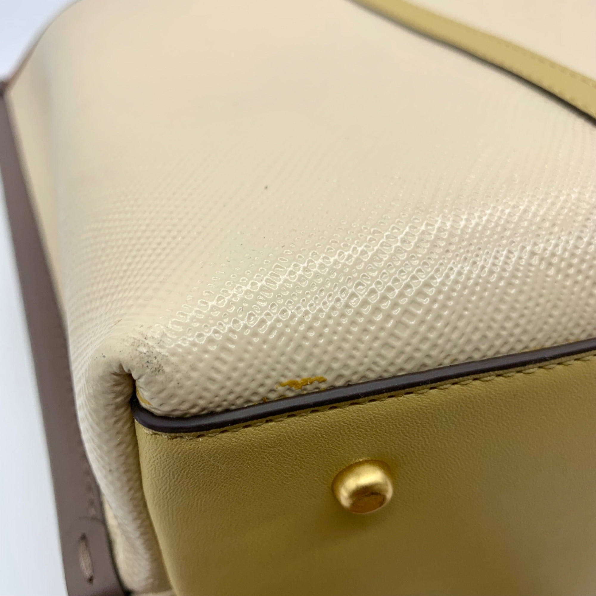 Tory Burch Tan Leather Perry Triple-Compartment Tote