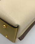 Tory Burch Tan Leather Perry Triple-Compartment Tote