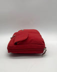 Baggallini Red Nylon Multi-Pocket Crossbody Bag