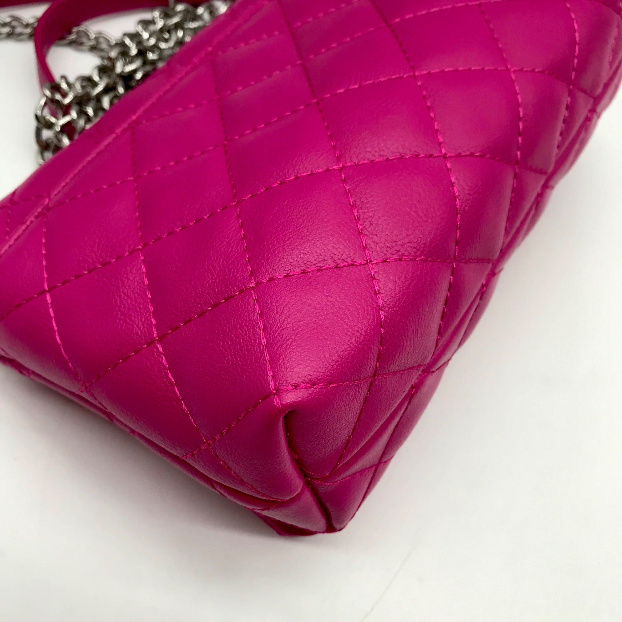 I.N.C. International Concepts Deep Pink Quilted Ajae Crossbody Bag