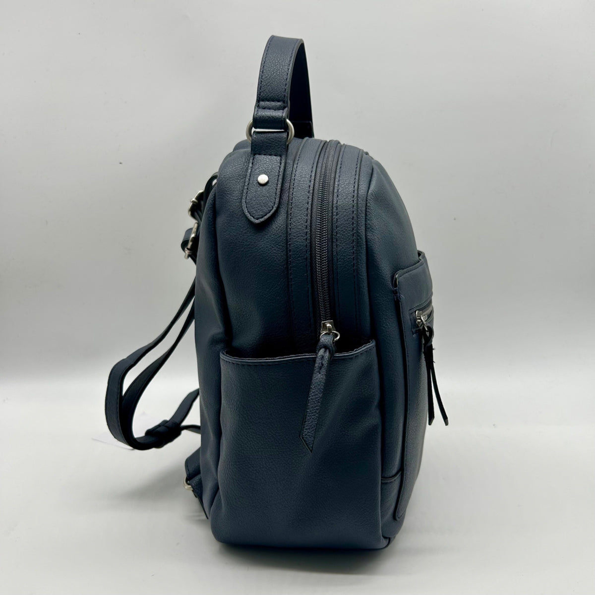 Style &amp; Co Hudsonn Blue Faux Leather Backpack