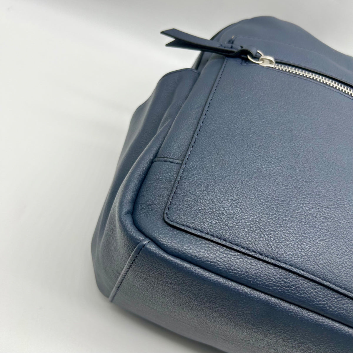Style &amp; Co Hudsonn Blue Faux Leather Backpack