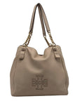 Tory Burch Bedrock Beige Harper Tote Bag