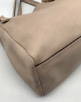 Tory Burch Bedrock Beige Harper Tote Bag