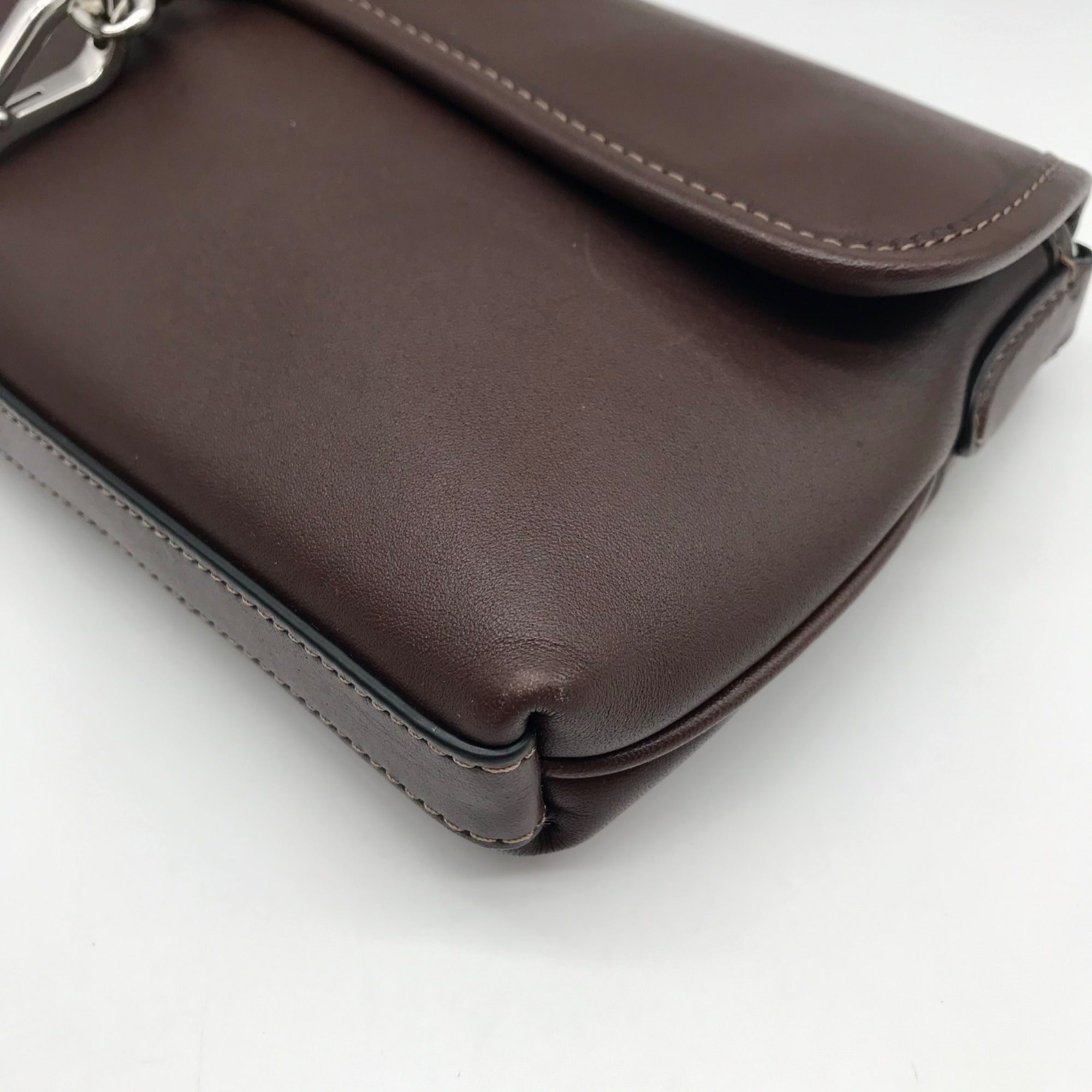 Coach Brown Glovetanned Leather Hamptons Shoulder Bag  CP132