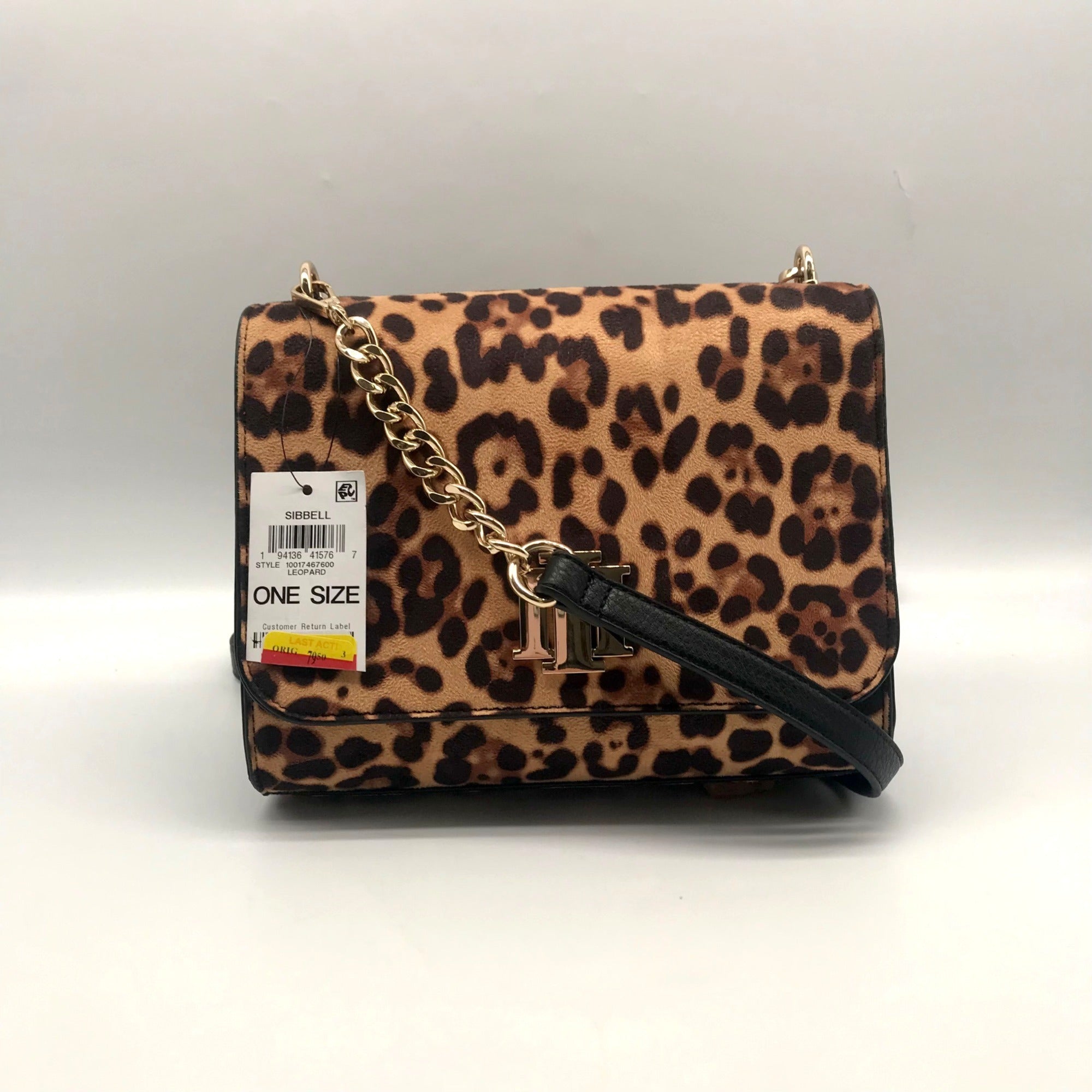 I.N.C. International Concepts Leopard Sibbell Crossbody Bag