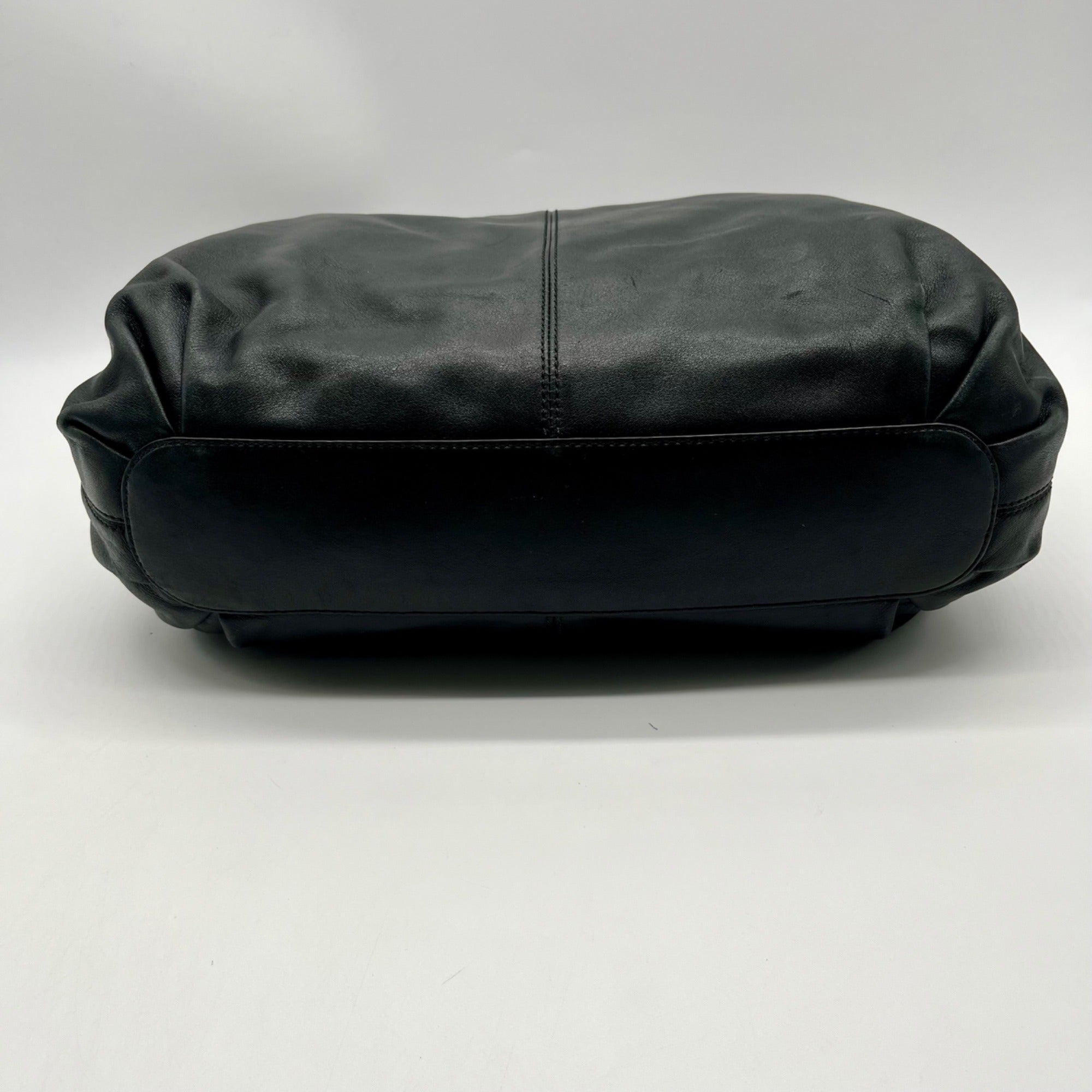 Coach Black Ashley Leather Shoulder Bag 15737