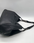 Coach Black Pebbled Leather Shoulder Bag C8532