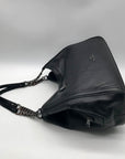 Coach Black Pebbled Leather Shoulder Bag C8532